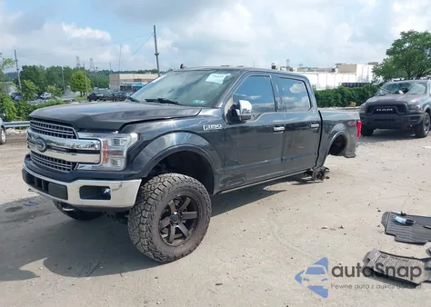 2019 Ford F-150 Lariat из США, поврежденный, VIN 1FTEW1E40KFD06086